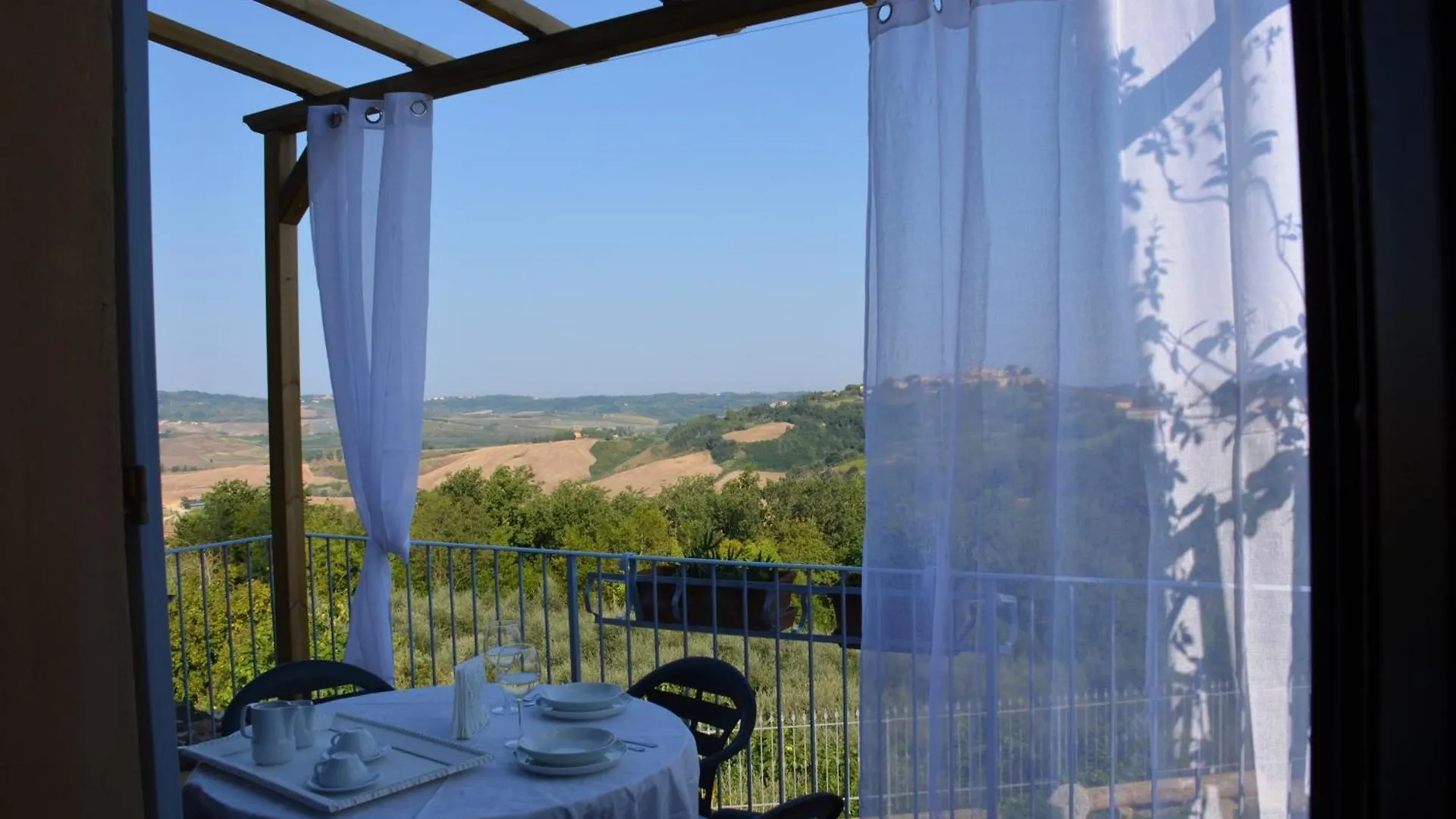 Apartment Fewo Cielo Mit Terrassen Und Und Einen Atemberaubenden Blick Terricciola